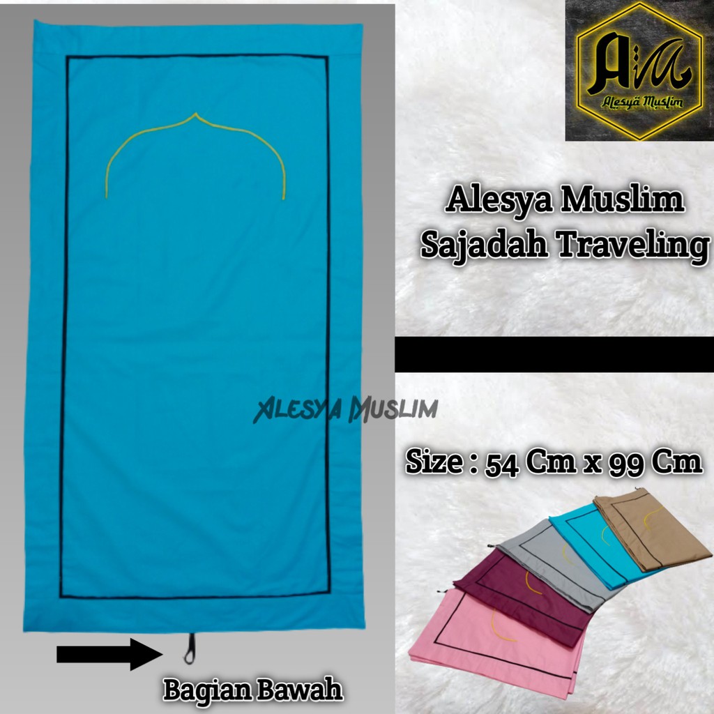 Sajadah Polos Traveling Saku/Harga Grosir/Best Seller/bisa bayar ditempat/COD