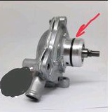 oring, seal waterpump, water pump,  yg dalam, adaptor, TB ,  Vario 125 f1. 150,  pcx 150, Honda ori