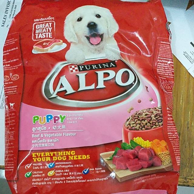 

Alpo 1.3 kg puppt beef and vegetable