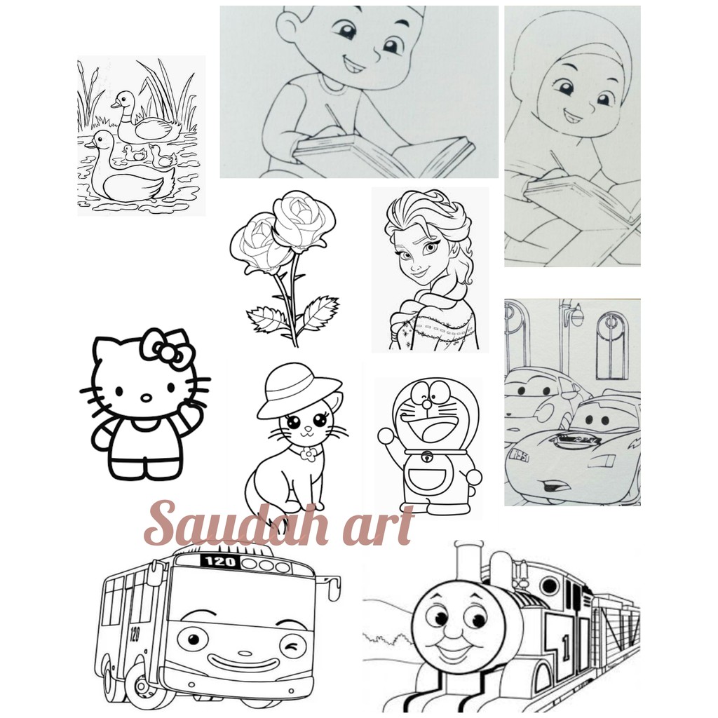 

Kanvas / Canvas Lukis Sketsa 20x20 JunDW