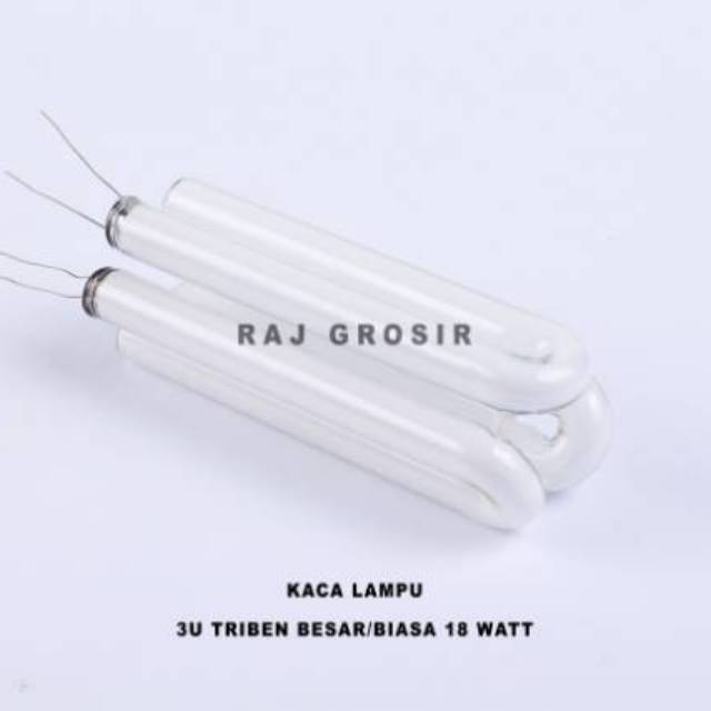 Kaca Lampu 3U Triben Besar/Biasa 18 Watt (GRATIS BUBBLE WRAP)