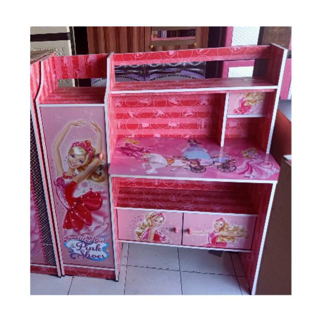  MEJA  BELAJAR  ANAK  BARBIE Shopee  Indonesia