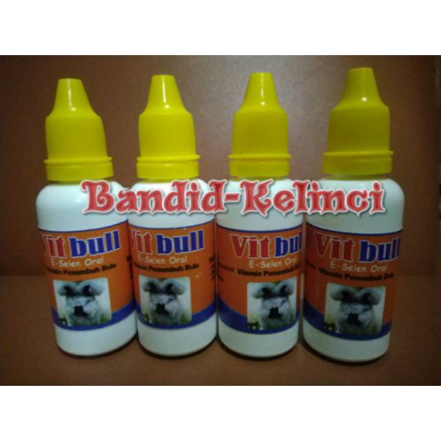 VITBULL VITAMIN BULU KELINCI, KELINCI BULU RONTOK