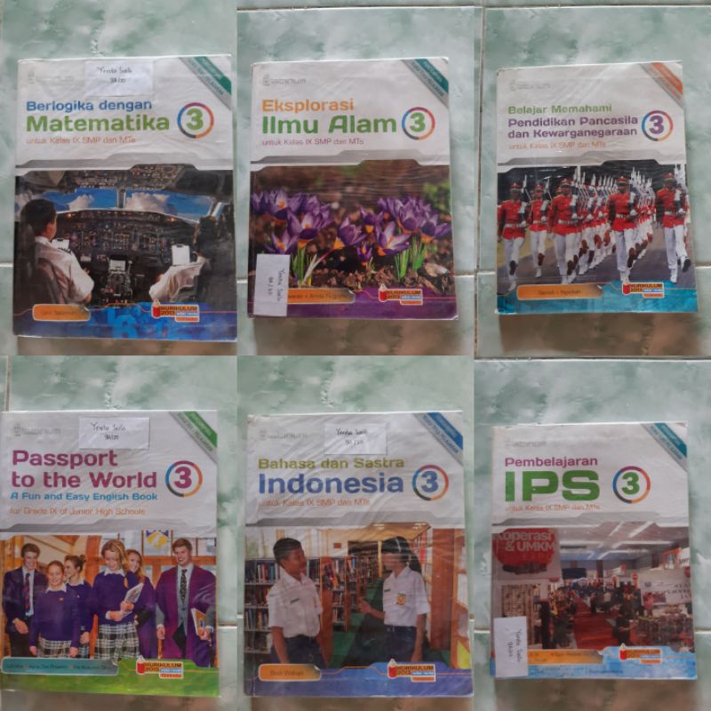 Buku Paket Platinum Kelas 9 SMP (K13/Terbaru)