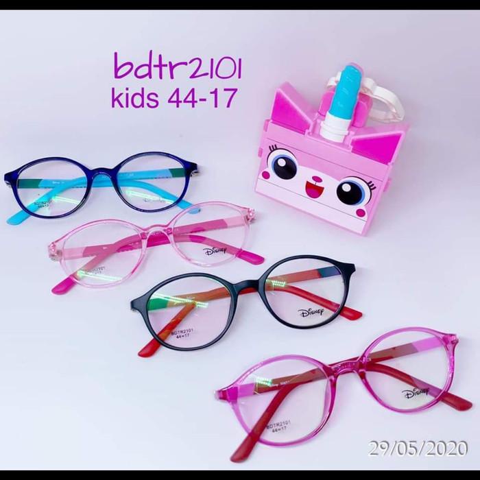 frame kacamata anak disney lentur terbaru 2101 + lensa antiradiasi uv