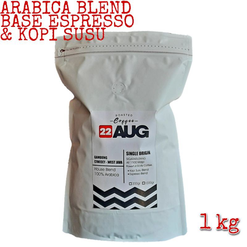 

KOPI ARABICA BLEND 1 KG BASE ESPRESSO / BASE ES KOPI SUSU KEKINIAN