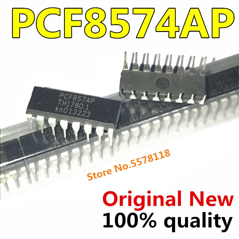 10pcs Ic Pcf8574P Pcf8574 Pcf8574Ap Dip-16