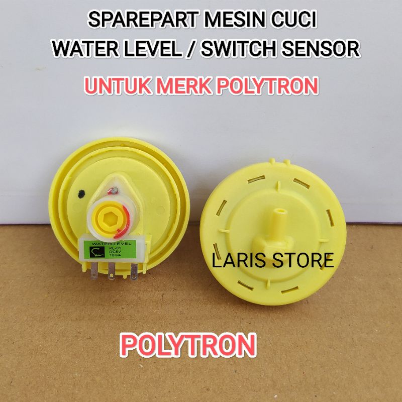 WATER LEVEL / SWITCH SENSOR AIR MESIN CUCI 1 TABUNG POLYTRON BERKUALITAS