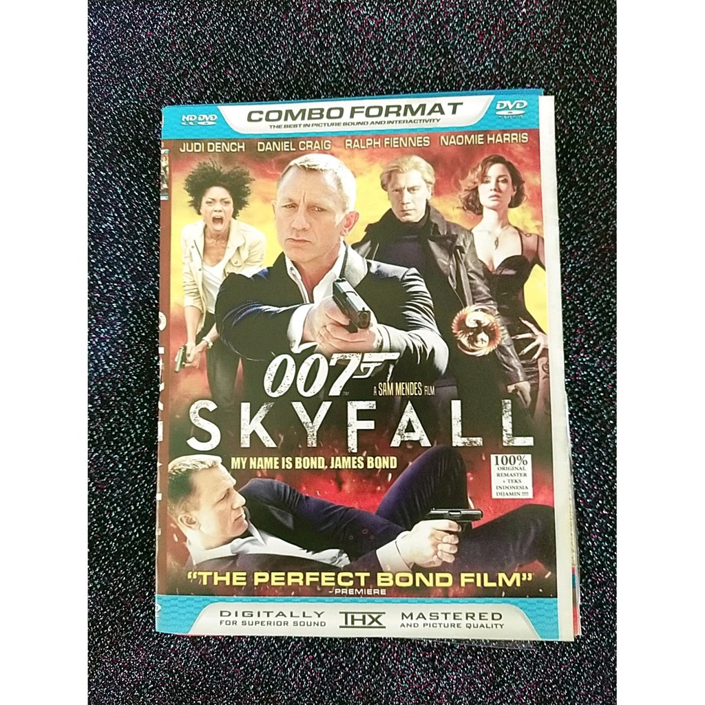 NEW KASET DVD FILM JAMES BOND 007 SKY FALL TERLARIS
