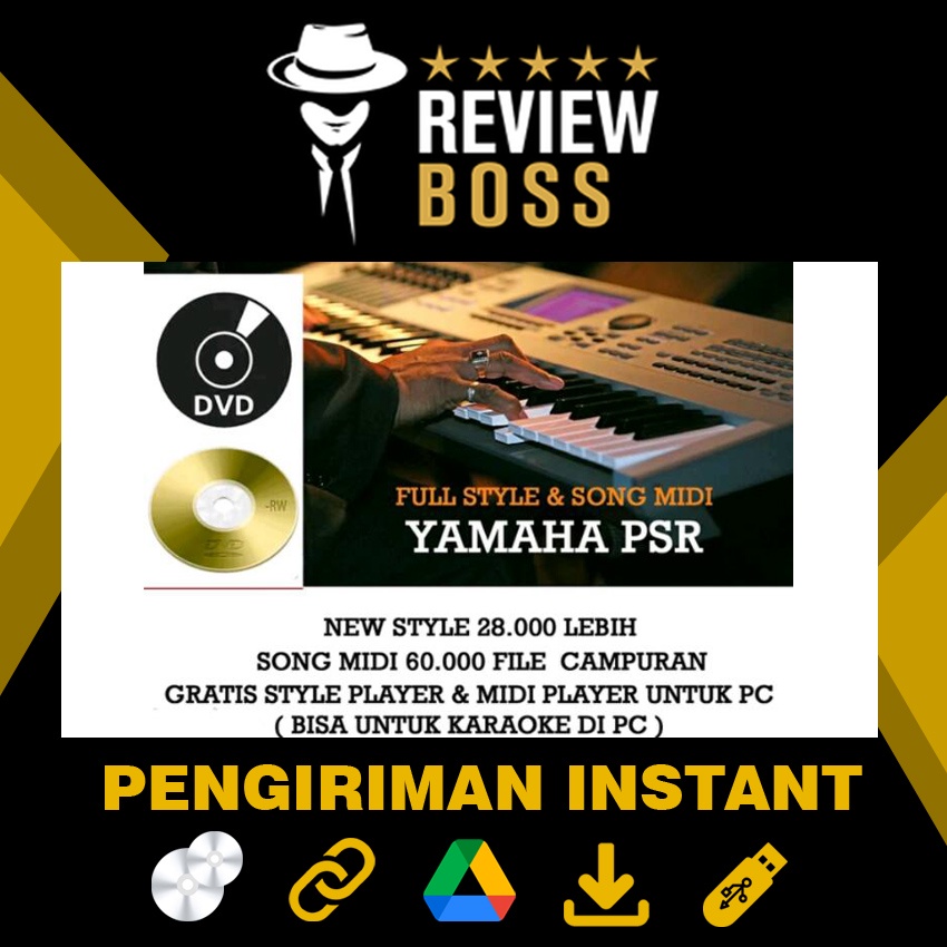 BUNDLE 60.000+ LAGU KARAOKE SONG MIDI STYLE KEYBOARD YAMAHA PREMIUM UPDATE