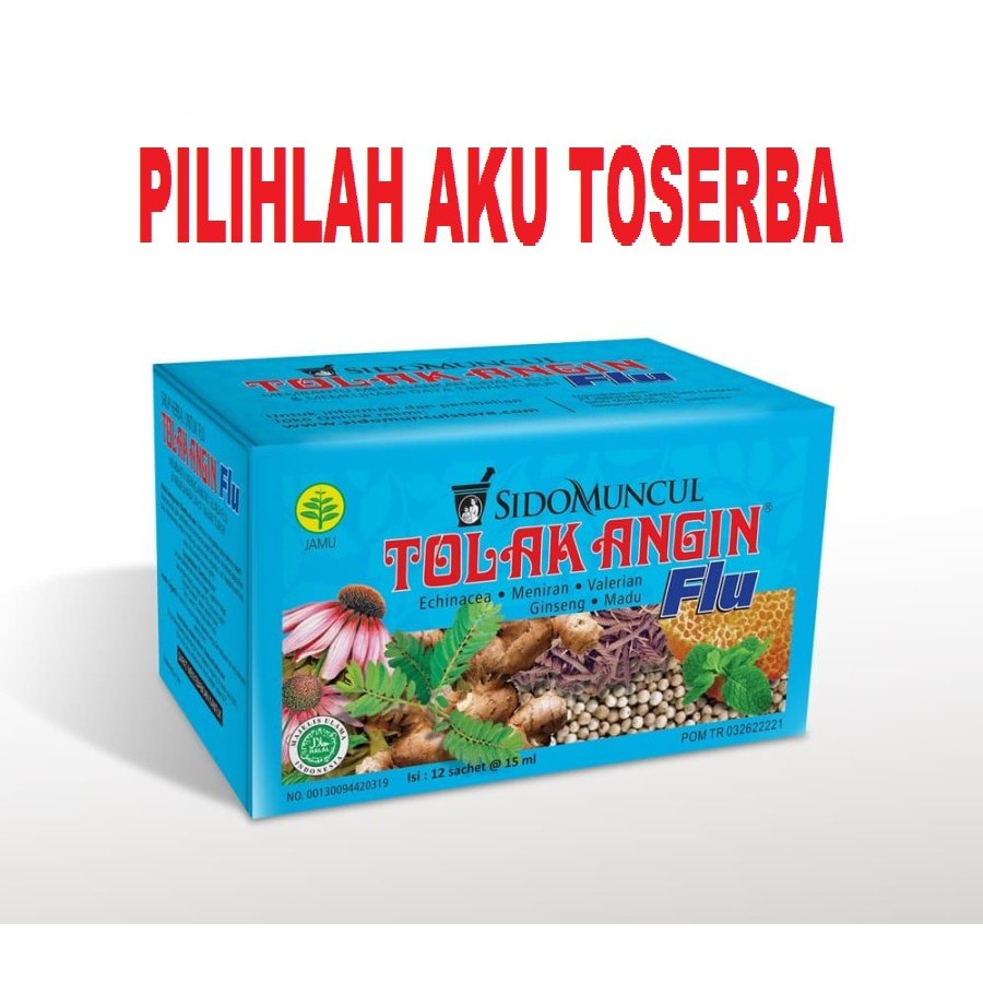 TOLAK ANGIN CAIR FLU SIDOMUNCUL ISI 12 SACHET - ( HARGA 1 BOX )