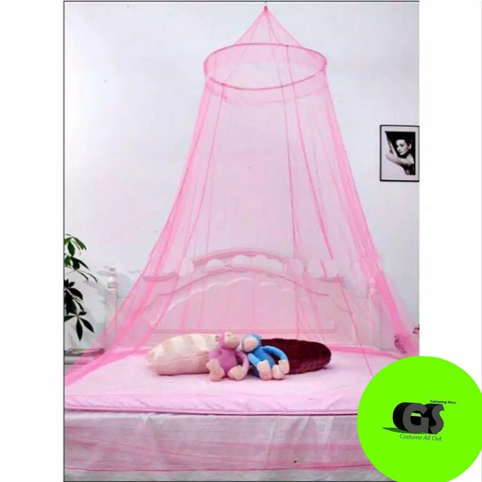 Kelambu Tempat Tidur Bulat Gantung Curtain Bed Net