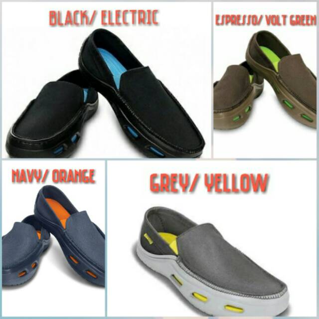 crocs tideline sport canvas for men