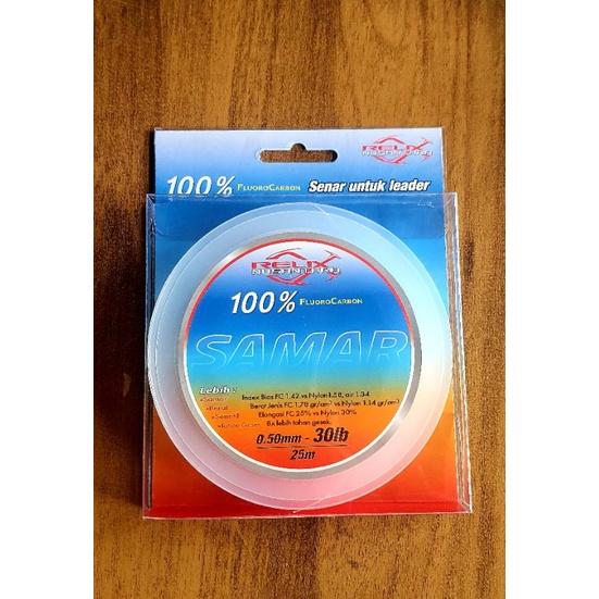 Senar Leader SAMAR 15lb,25lb,30lb,40lb dan 50lb