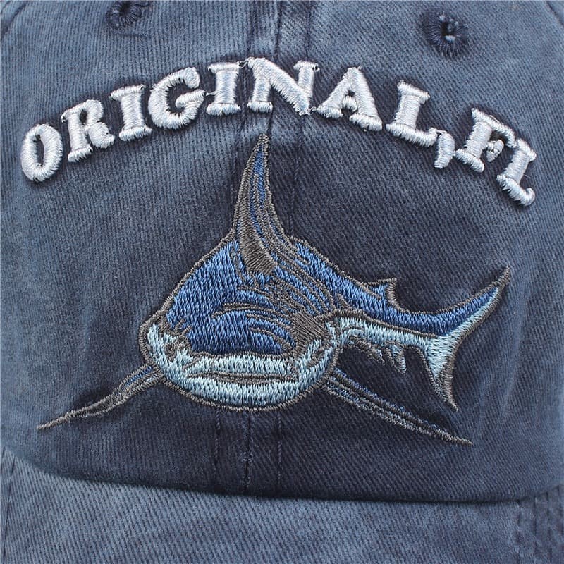 Topi Baseball Cap Snapback Model Shark Original FL - P1