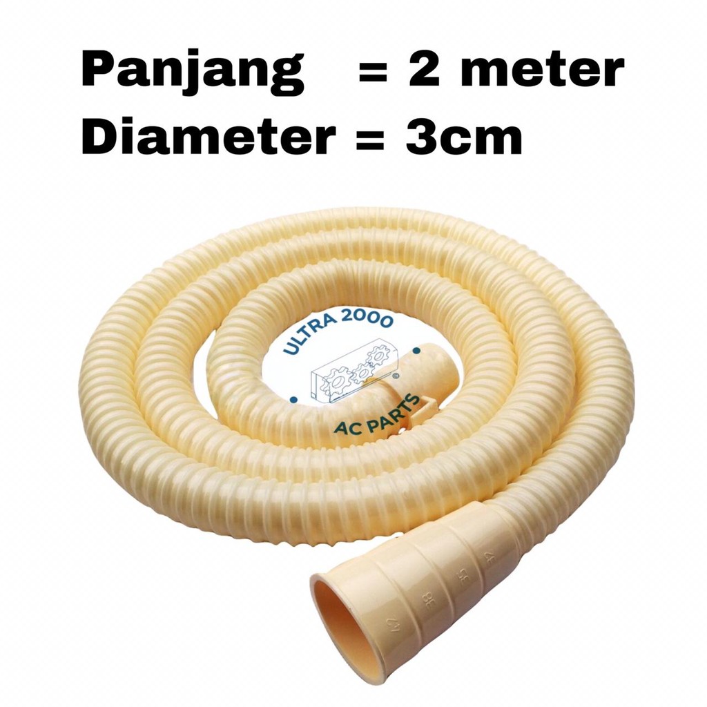 Selang Mesin Cuci 2M / Selang Pembuangan Air Mesin Cuci 2Meter