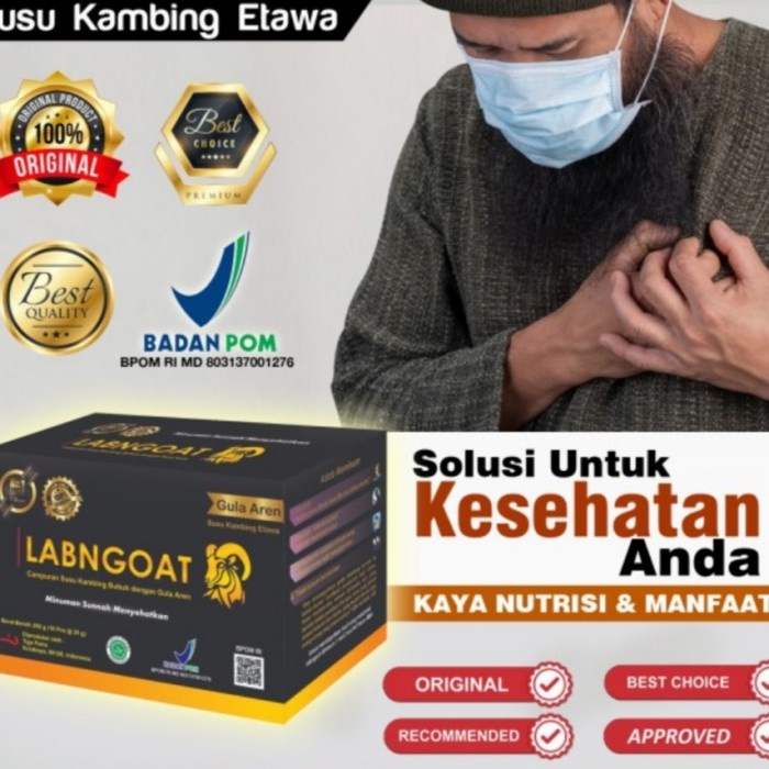 

4 Box Susu Kambing Etawa Plus Gula Aren Labn Goat isi 10 sachet