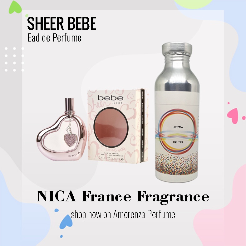 SHARE BEBE BIBIT PARFUM NICA 500 ML ORIGINAL 100% BIBIT PARFUM MURNI TANPA CAMPURAN