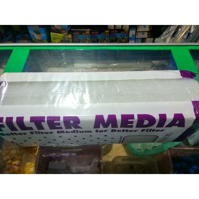 BUSA filter media aquarium kapas filter 4 lapis tebal high quality