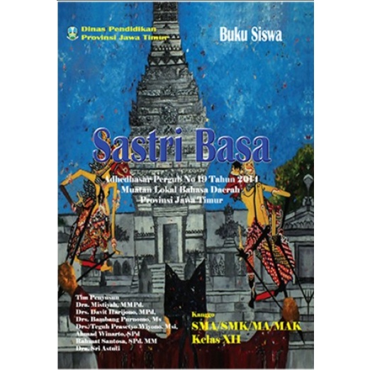 Buku Sastri Basa Jawa Kelas 12 SMA/MA - Bahasa Jawa