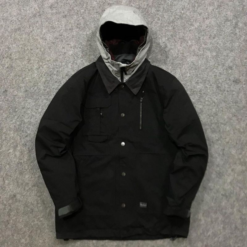 Snowboard jacket blue blood black