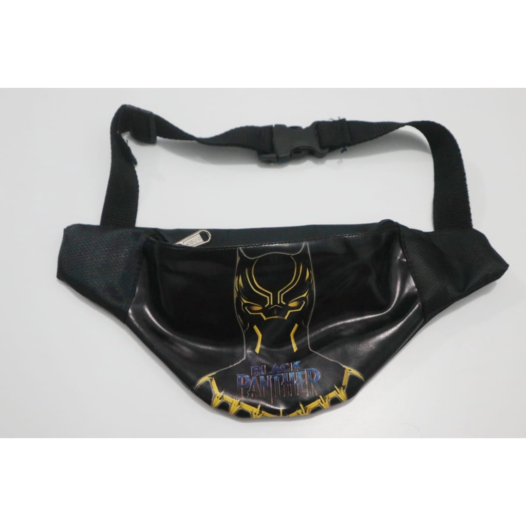 TAS PINGGANG SLEMPANG ANAK SUPERHERO HULK BLACK PANTHER BUMBLEBEE BATMAN TRANSFORMERS