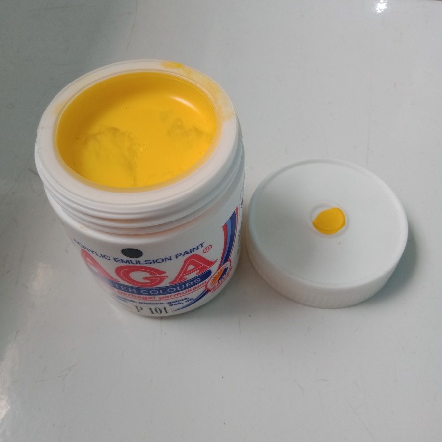 

CAT POSTER AGA 100CC - 101 Canary Yellow