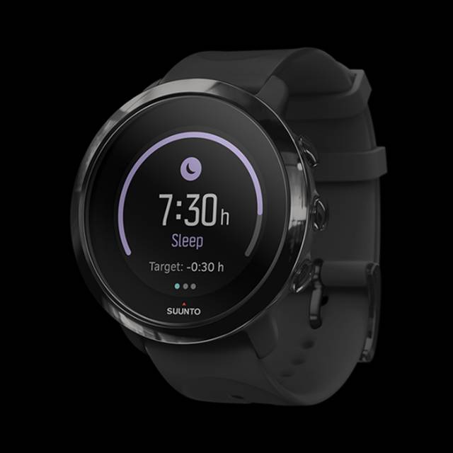 Jam Tangan Suunto 3 Fitness Black Original - Smart Watch