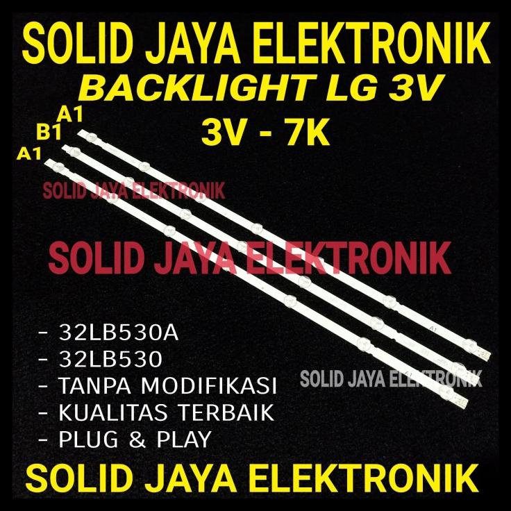 Backlight Tv Led Lg 32Lb530A 32Lb530 A Bl 32Lb 32 Lb 3V 7K Lampu