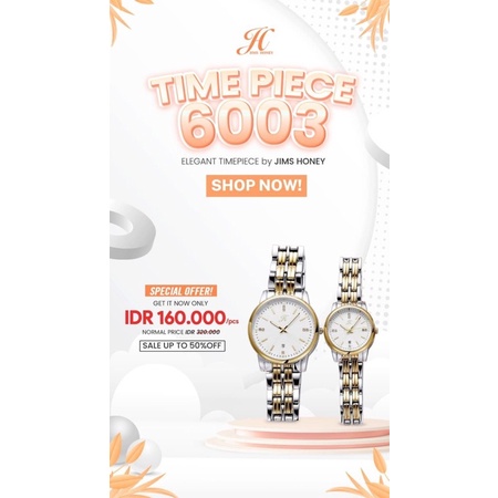 JIMS HONEY 6003 JAM TANGAN COUPLE