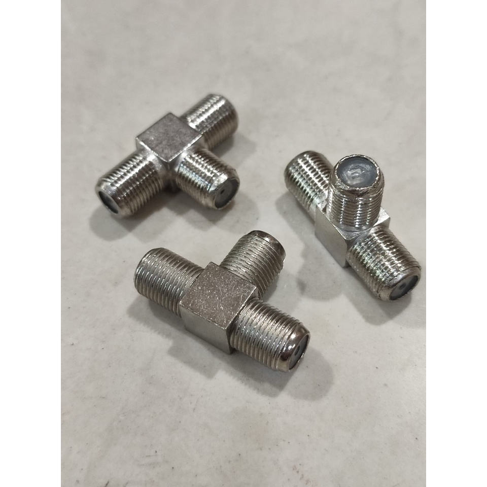 JACK T TV DRAT BESI - JACK T F KONEKTOR / Conector Besi Cabang T