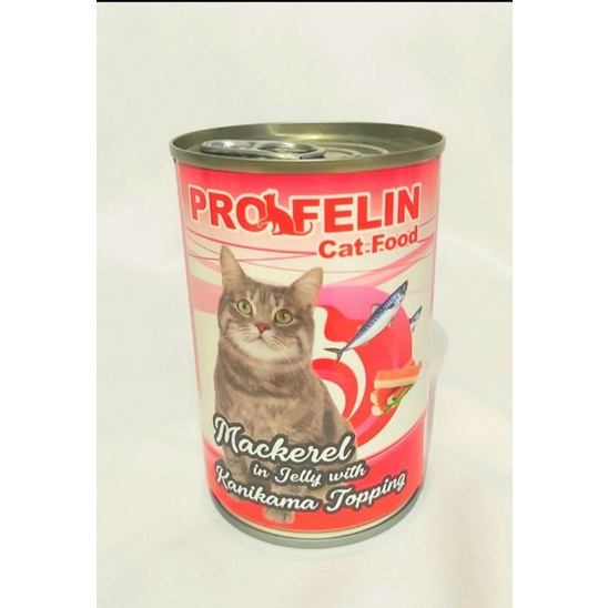 PROFELIN KALENG 400gr / makanan kucing profelin kaleng 400gram/  profelin 400 gram cat food wet