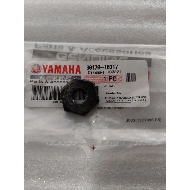 Mur kopling original untuk motor Mio. 90170-10317