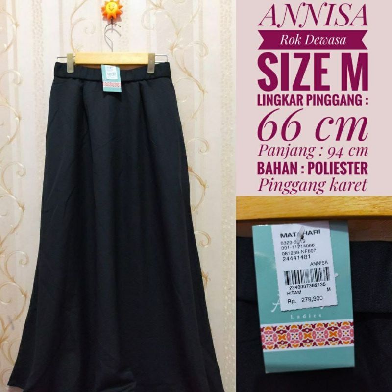 Rok wanita dewasa annisa branded matahari