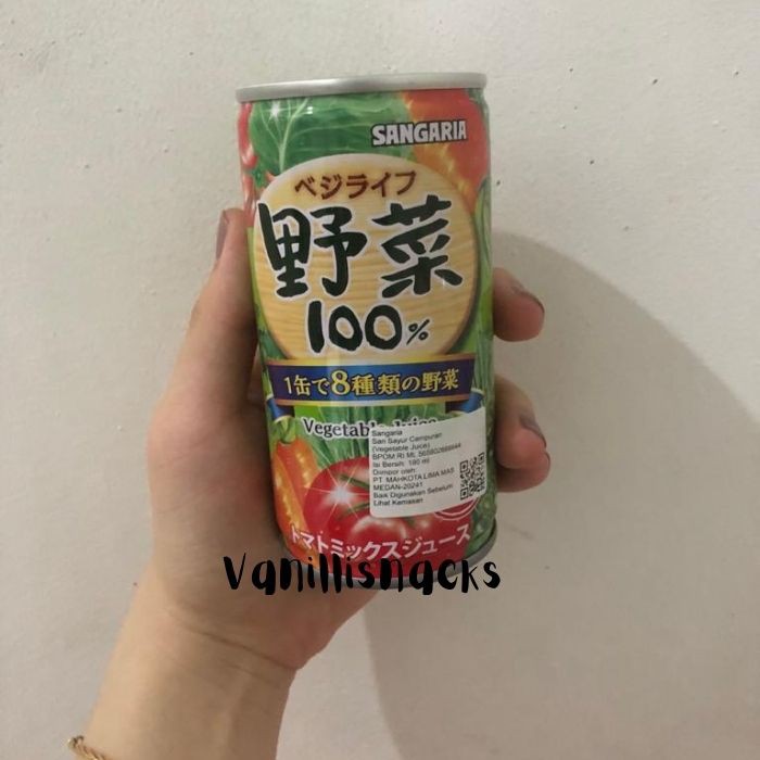 

Sangaria 100% Vegetable Juice 190 ml. minuman sehat jepang impor