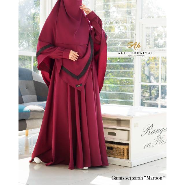 Gamis Set Sarah by Alfi Huraiyah