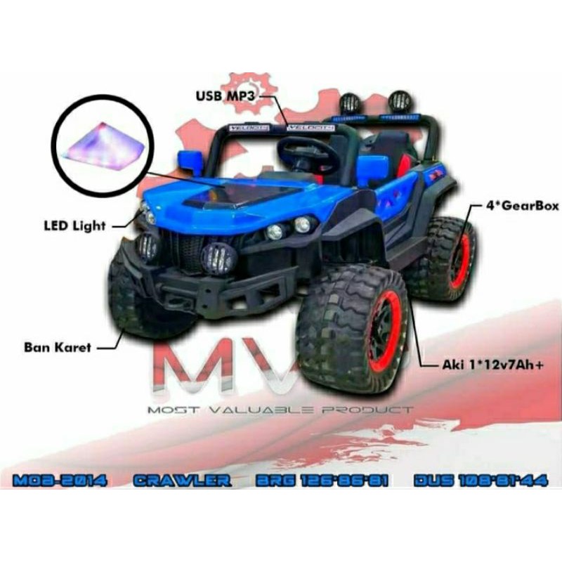 Mobil Aki MVP Toys MOB 2014 Crawler + aki 12v 10ah