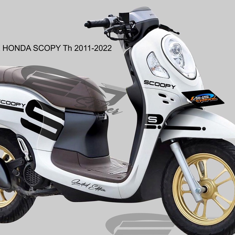 STIKER DECAL HONDA SCOOPY FULL BODY LILAC / DECAL STIKER SCOOPY 2021 2022