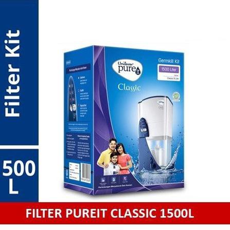 6.6 SPESIAL Unilever Pureit Classic Germkill Kit Filter 3000L / 1500L Refill Pure it Germkill Kit Cl