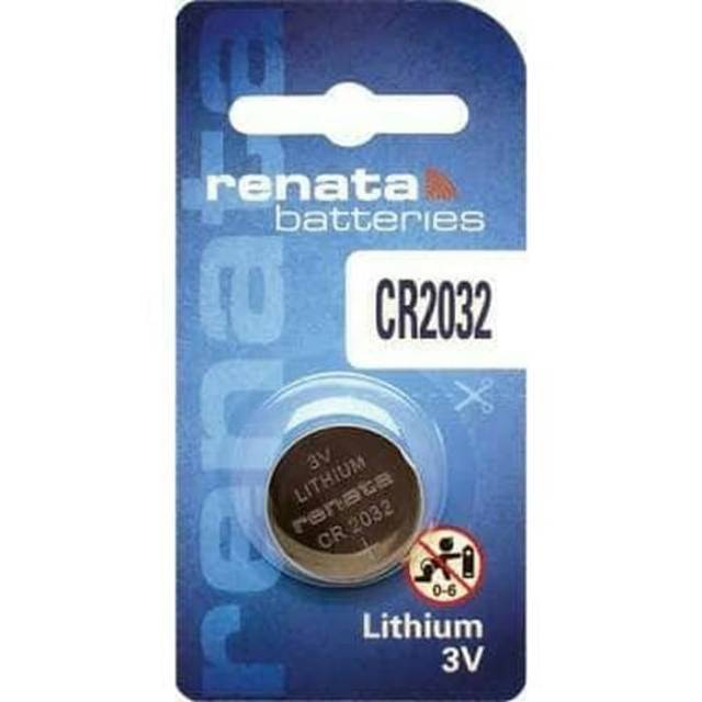 BATERAI CR 2032 BATRAI CMOS KOMPUTER RENATA CR2032 ORIGINAL BATRE JAM KALKULATOR REMOT