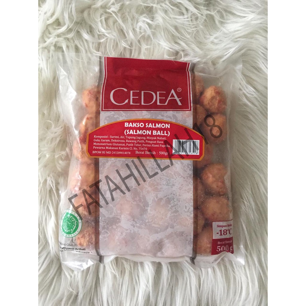 

CEDEA SALMON BALL (BAKSO SALMON) 500gr