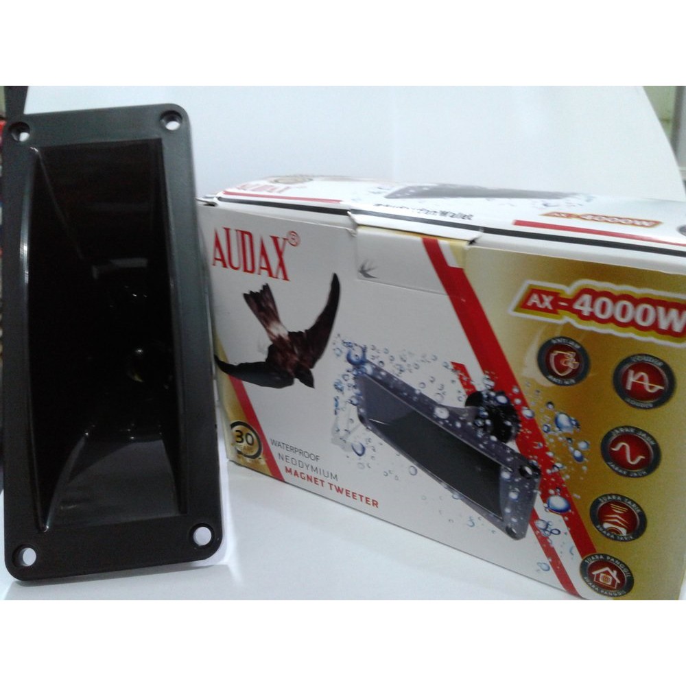 Tweeter Audax AX 4000W Waterproof Neodymium Magnet Tahan Air