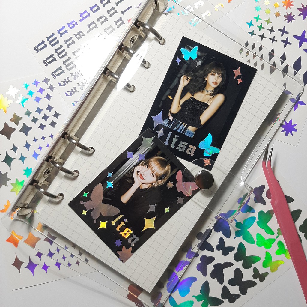 

[mymaymory_studio]"Hologram Edition" Stickers for Polco/Journal/Planner/Decoration