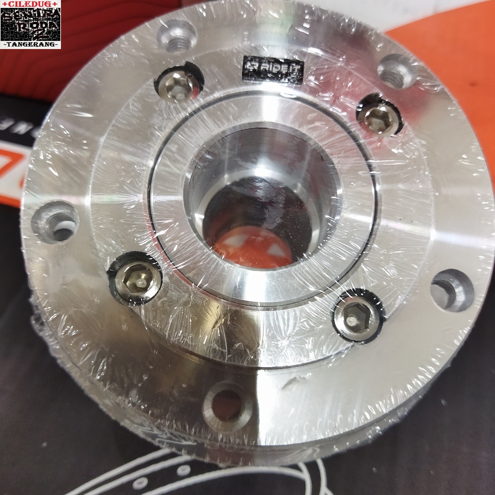 Tromol Depan Vixion New / Vixion NVL / Vixion NVA Warna Chrome Silver Produk ORi Ride-iT / Scarlet R