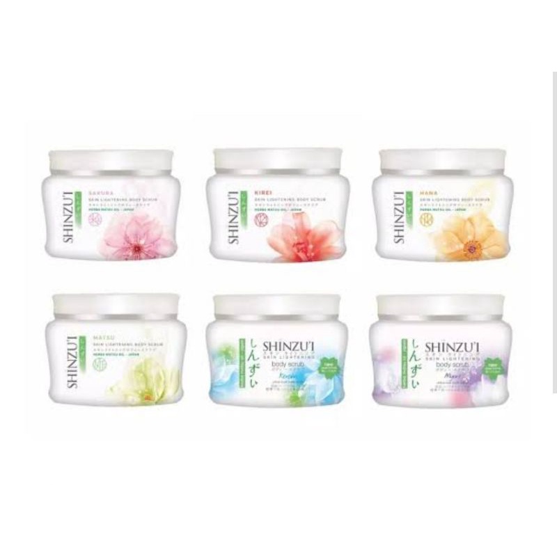 SHINZUI body scrub / Scrub Shinzui / Lulur Mandi