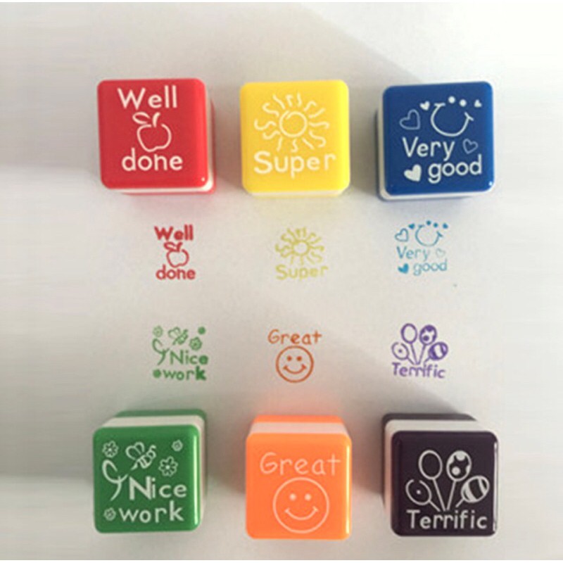 

stempel stamp anak nice word isi 6 untuk reward