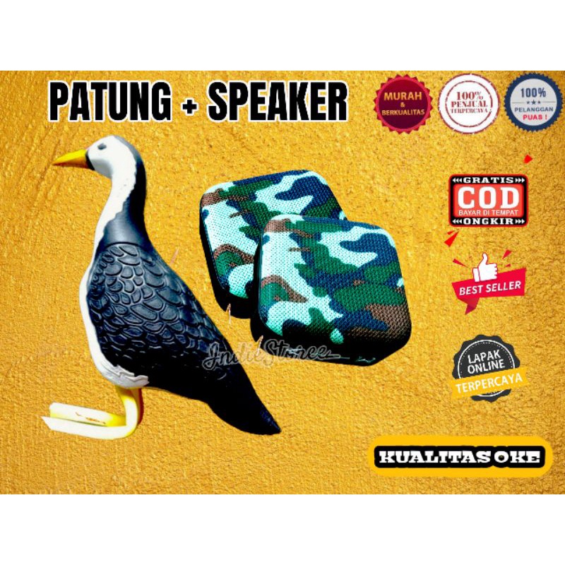 JONTROT, PATUNG RUAK RUAK + SPEAKER AWET