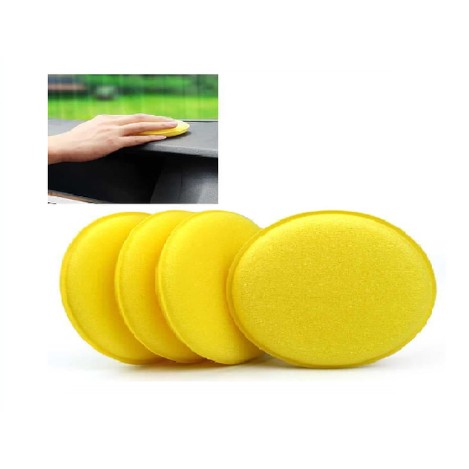 SPONGE APPLICATOR WAX BUSA SPONGE WAX APPLICATOR PAD BUSA POLES MOBIL WAX BUSA SPONGE APPLICATOR APLIKATOR PAD WAX BODY MOBIL 10 CM