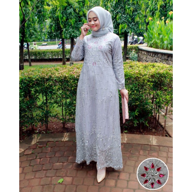 Sale!!! Gamis Erina Payet Original PB Butik