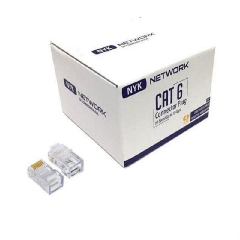 Konektor Rj45 Cat6 NYK/Connector Rj45 Cat6/Connector Rj45